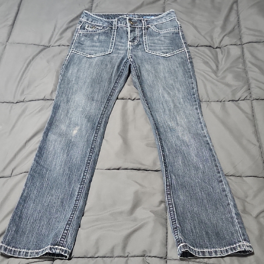 Style & Co. Women's Blue Boot Cut Jeans